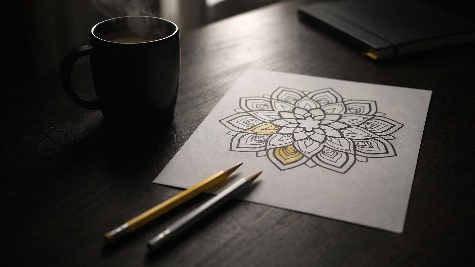 Pintar Mandalas para bajar el estres